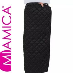 Miamica Lifestyle Quilted Hair Tools Caddy- Black
